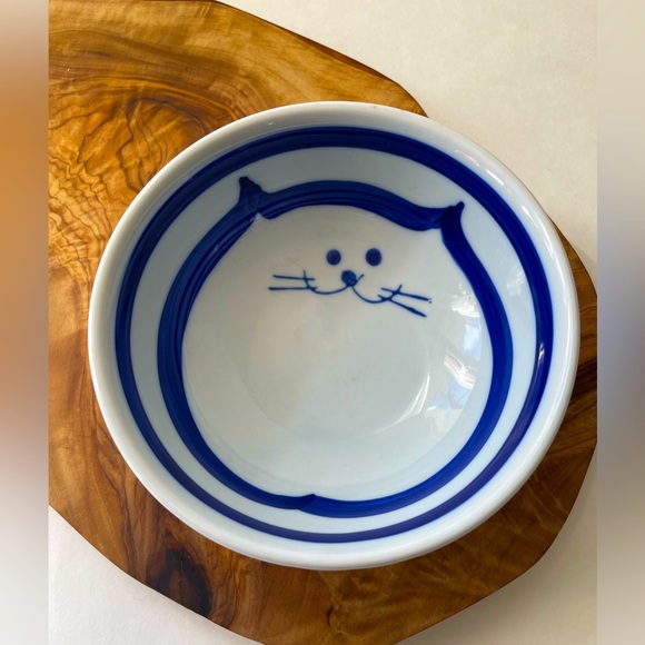 Other - Ceramic Fat Cat Bowl